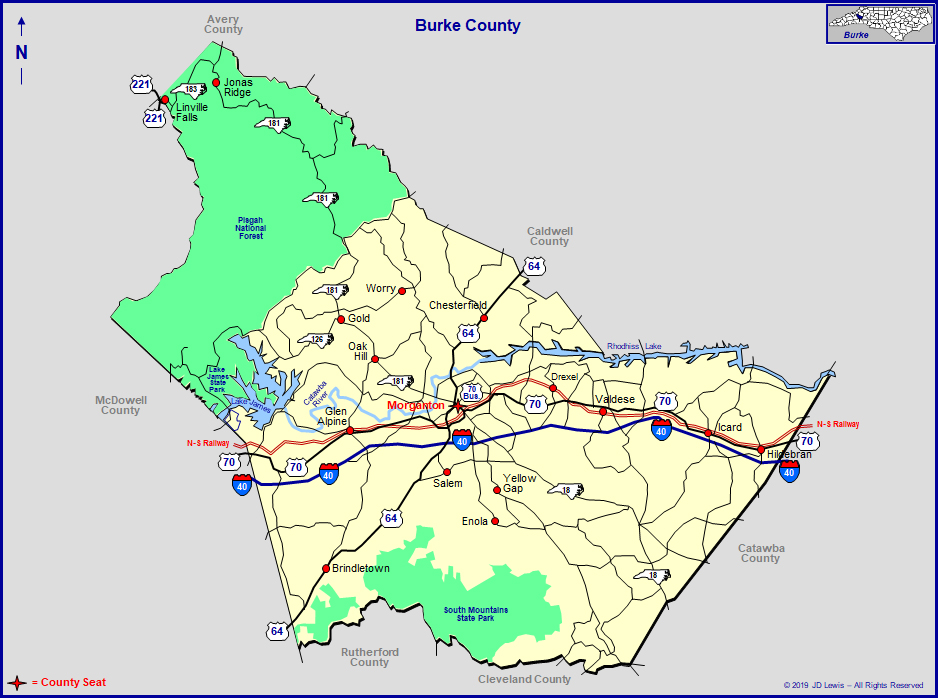 Burke County North Carolina
