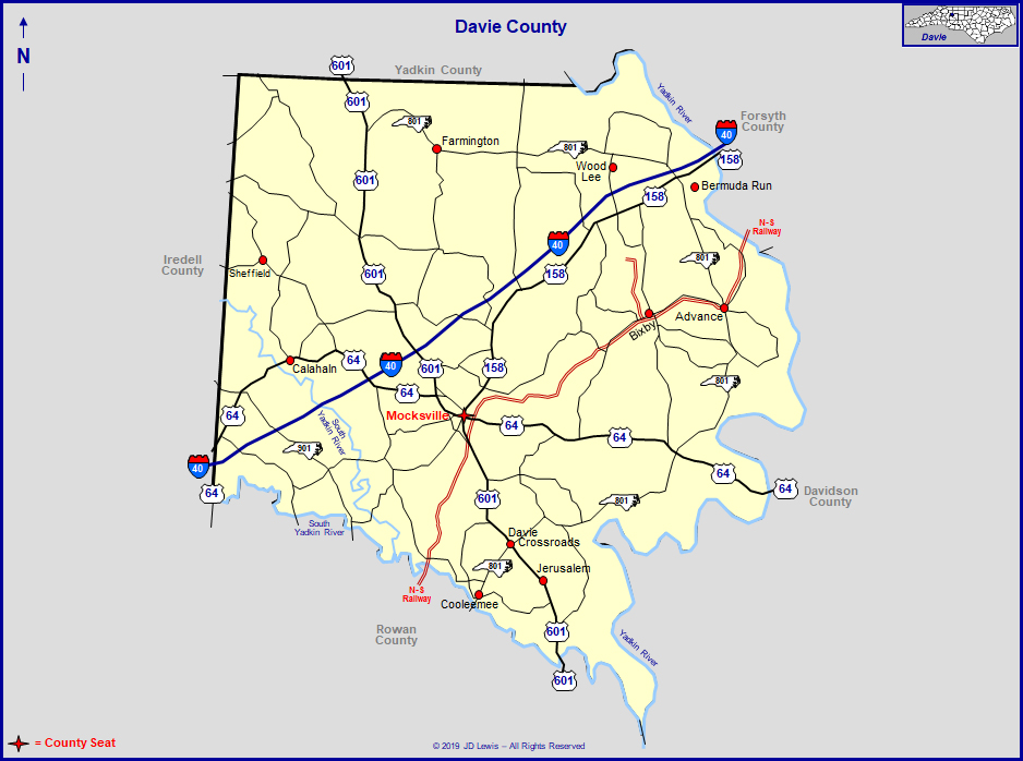 Davie County North Carolina