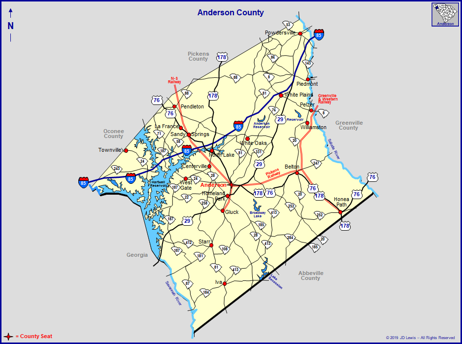 Anderson County South Carolina